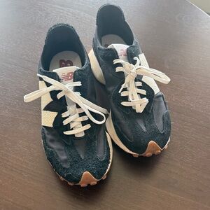 New Balance Black and White Athletic Shoes